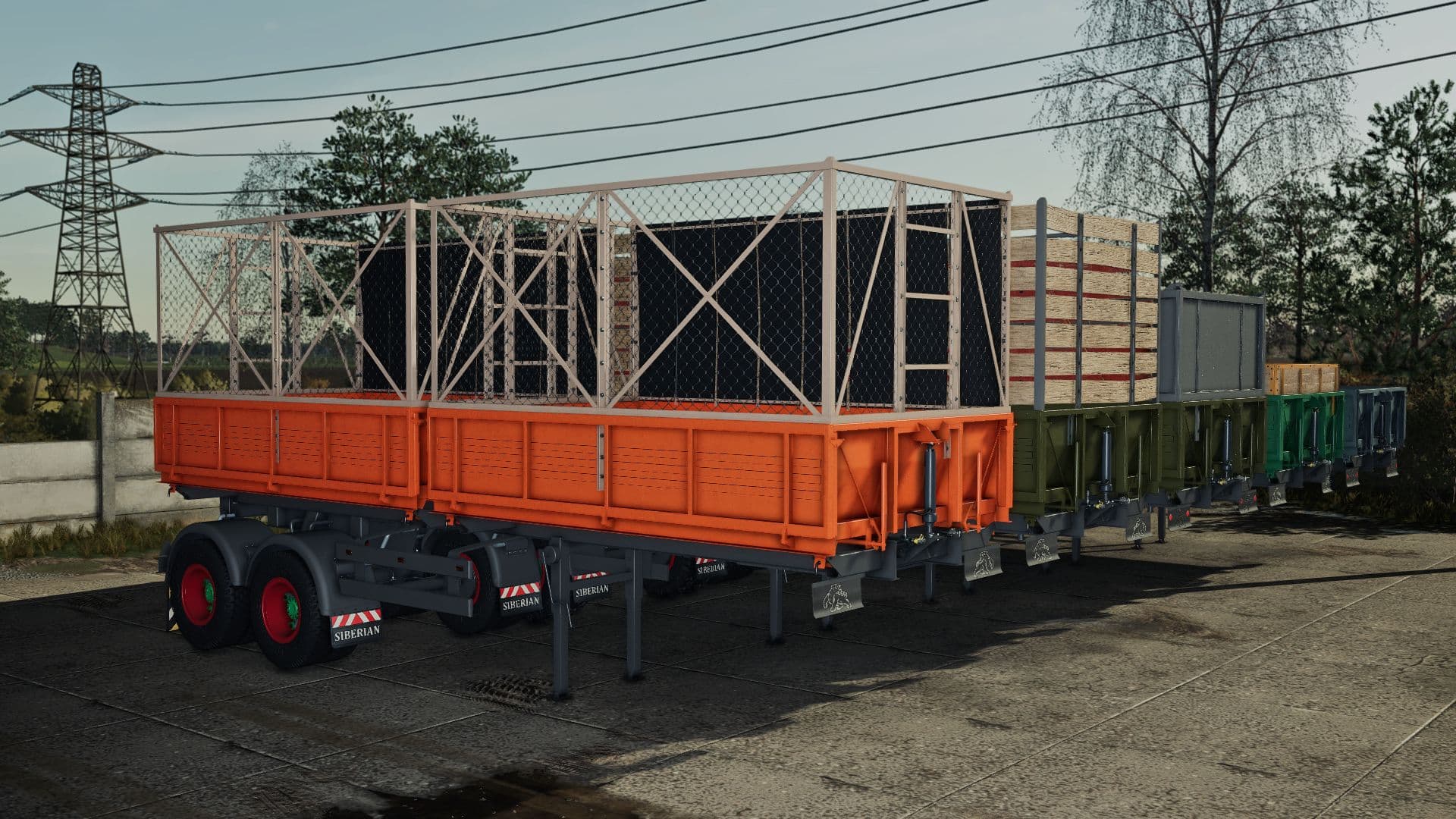 Semi-trailer MMZ