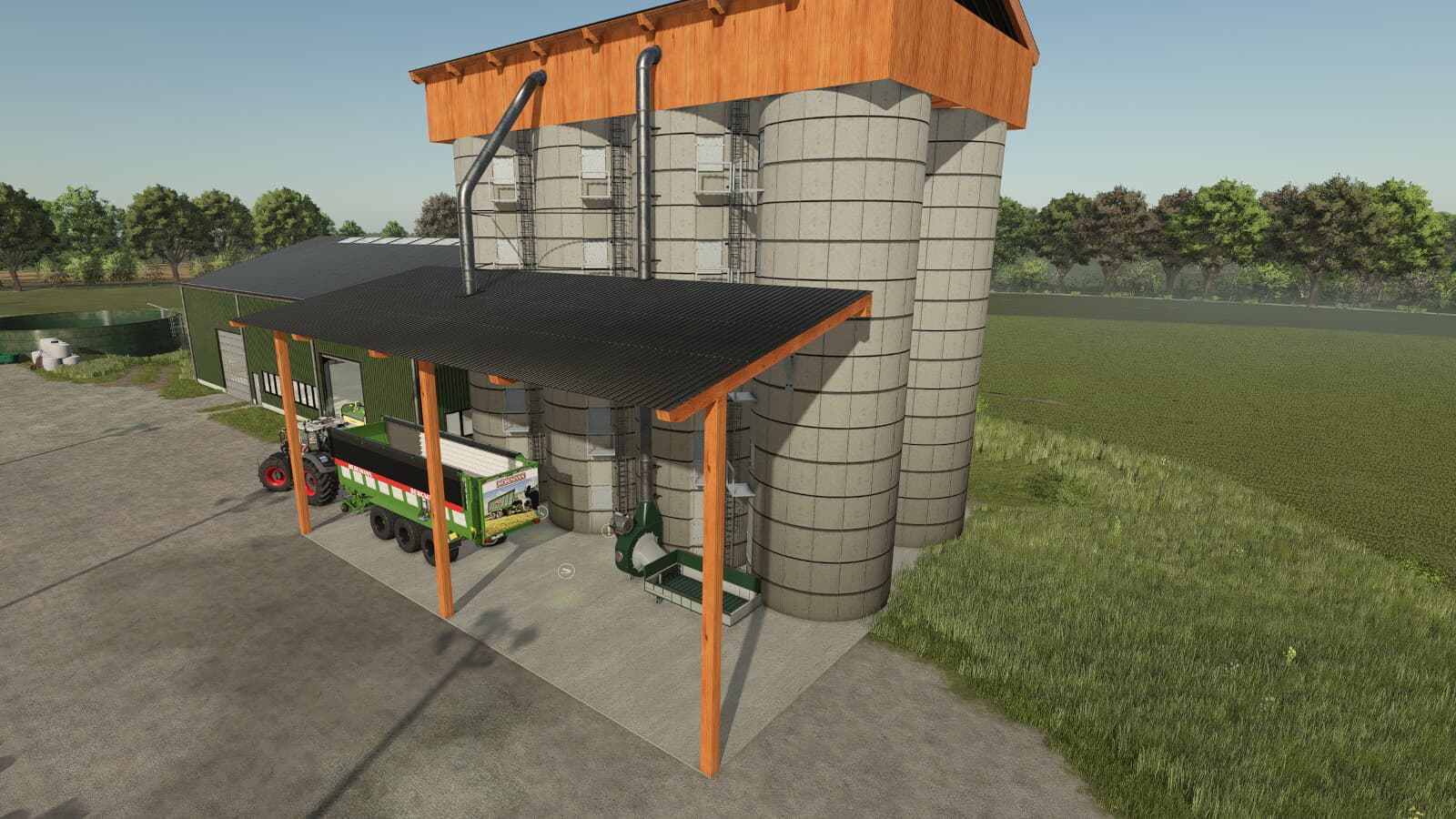 Silage Production Silo
