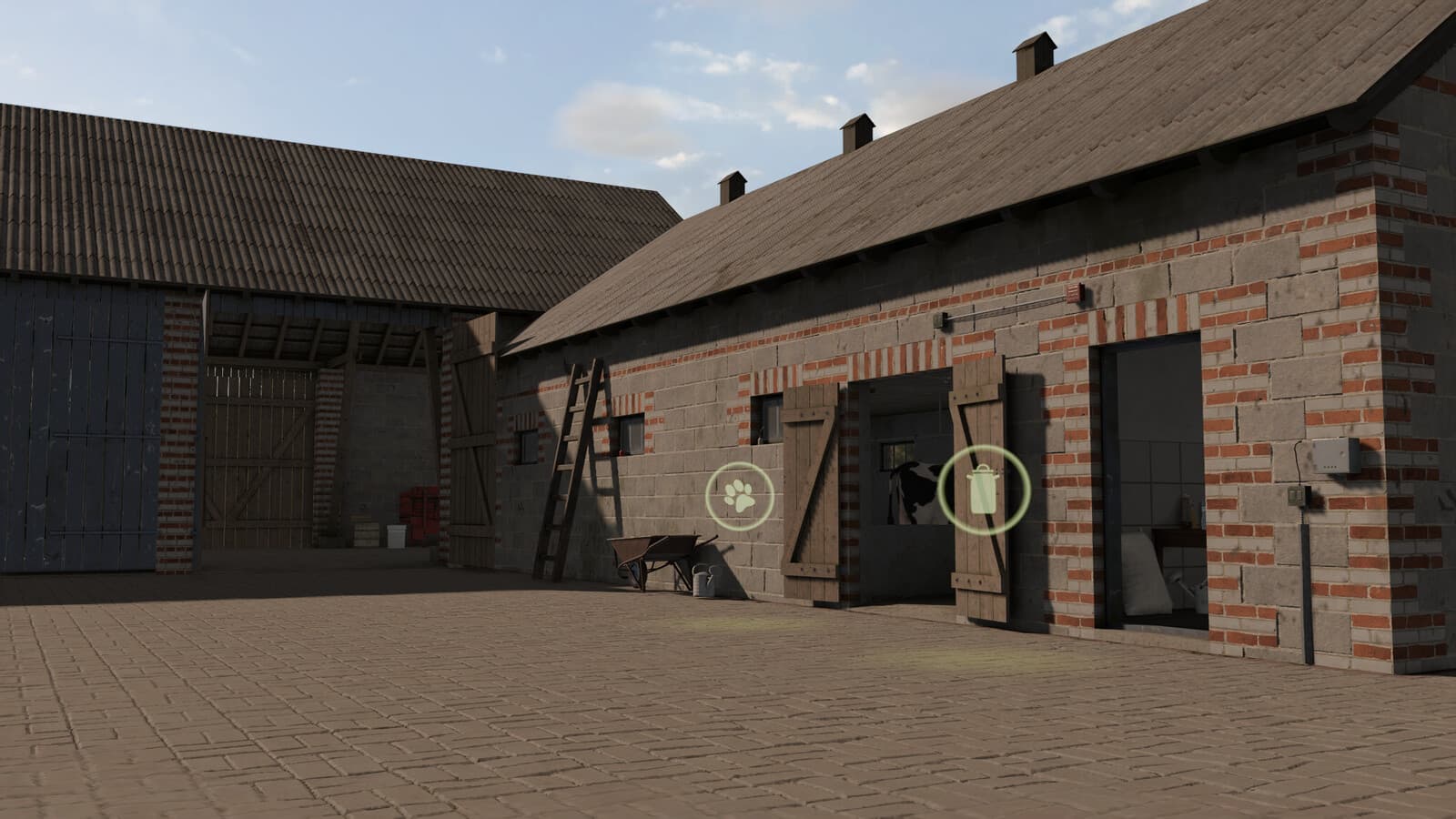 Small Cowshed With Barn
