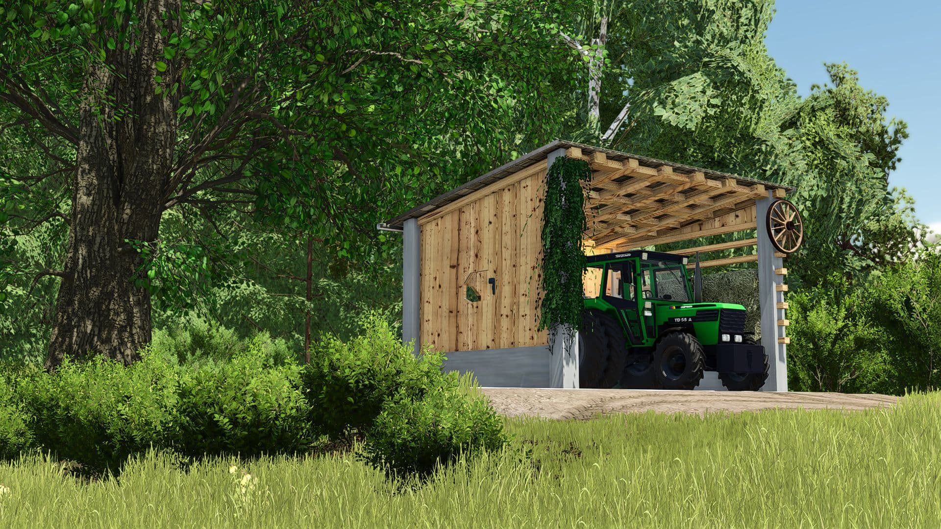 Small Tirol shed
