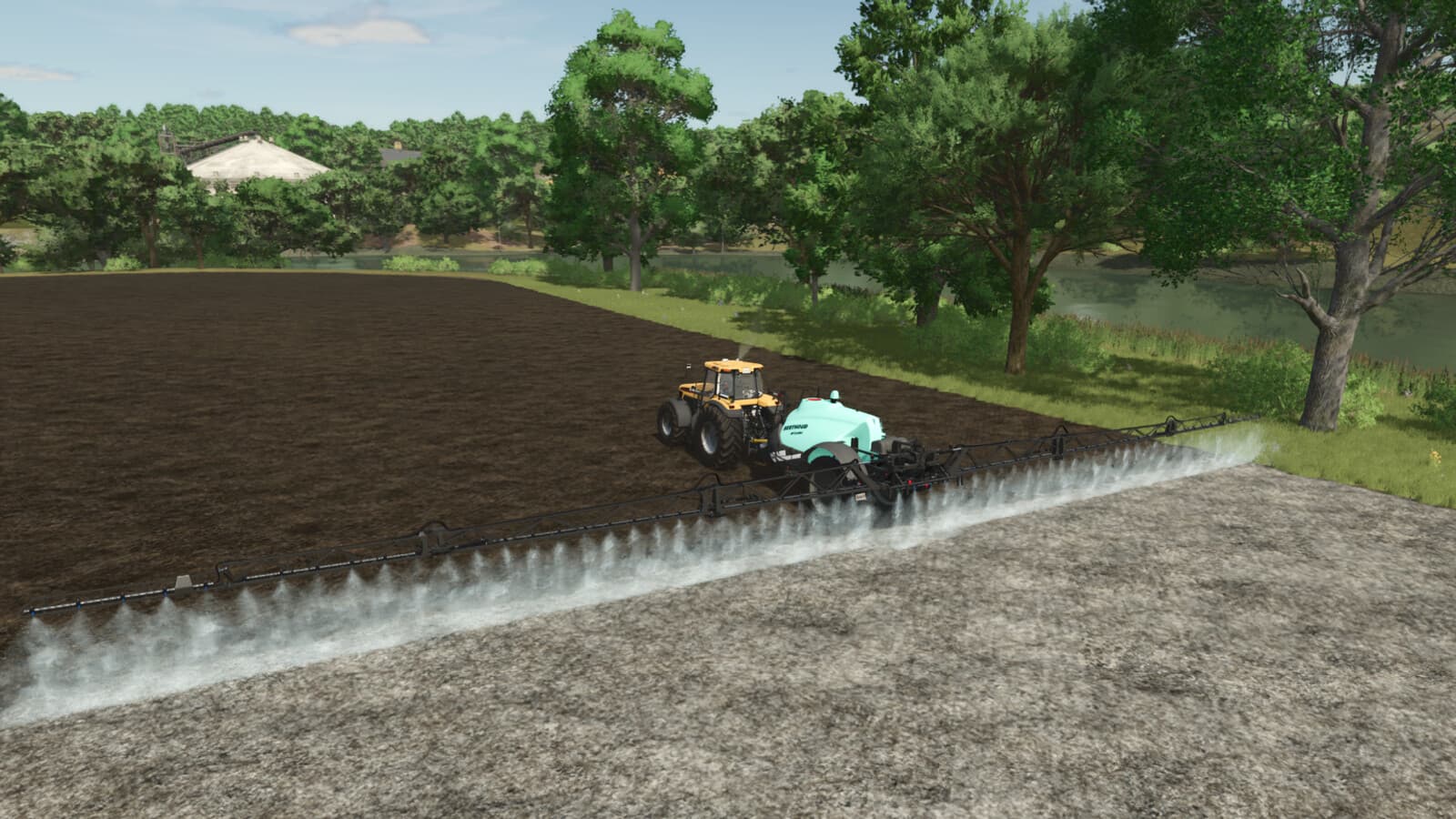 Sprayers Apply Lime