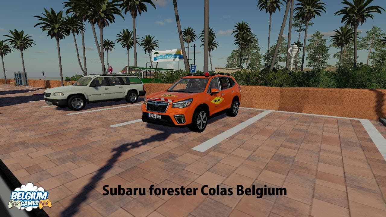 Subaru Forester Colas Belgium Skin