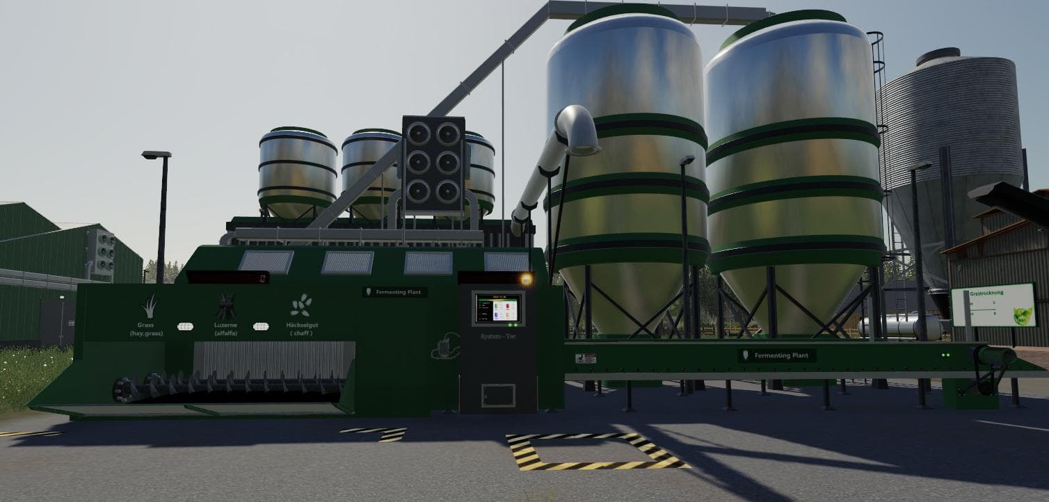 System-Tec Fermentersiloanlage