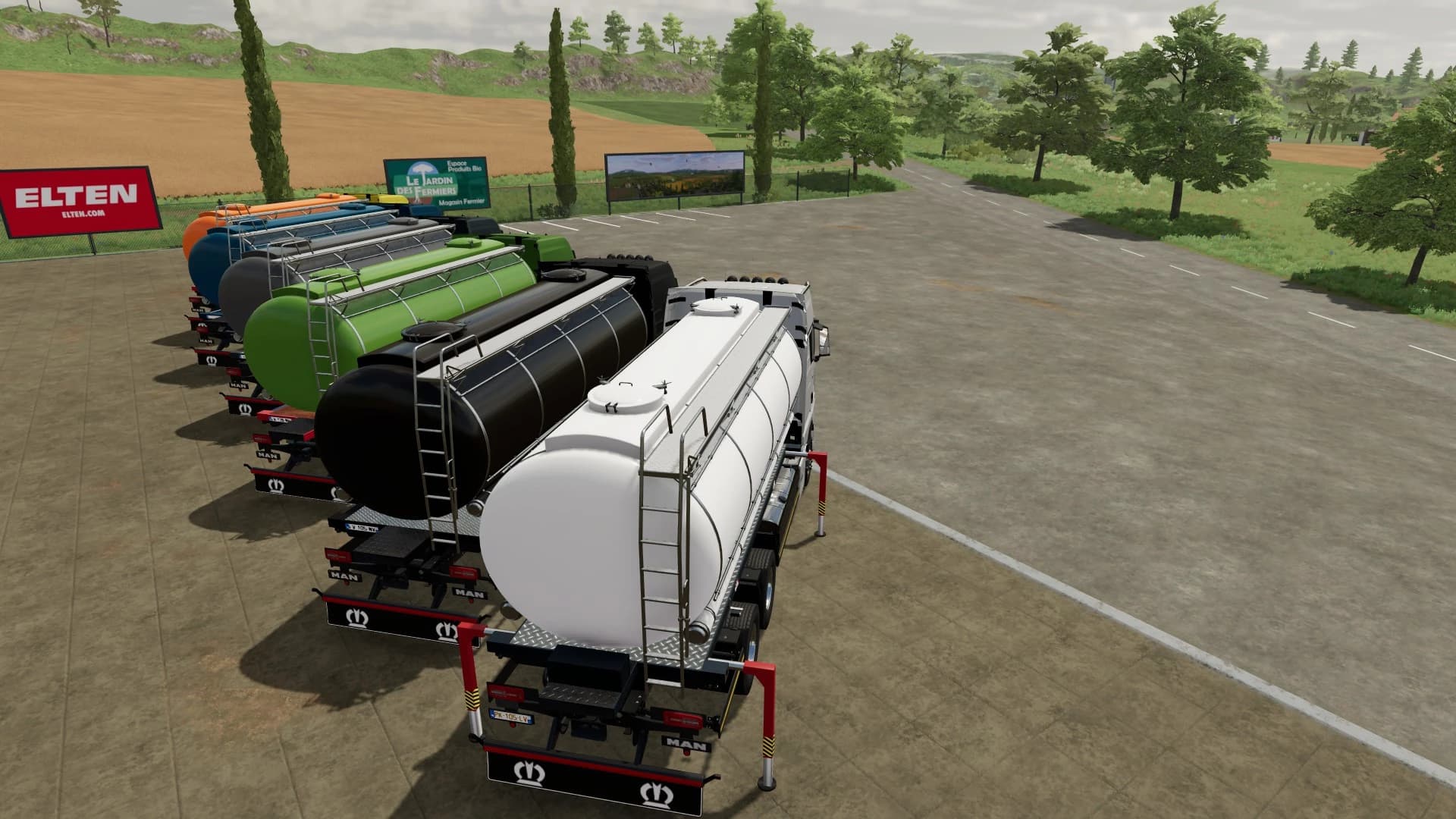 TANKER PLATFORM FOR MAN TGX2020 ADDON PACK