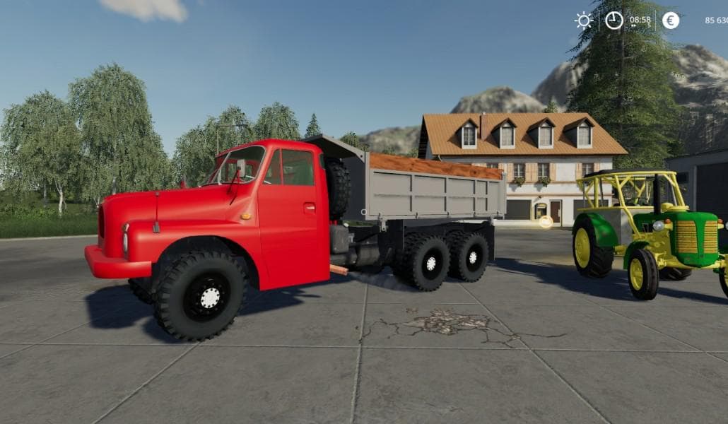 TATRA 138 S3 CERVENA
