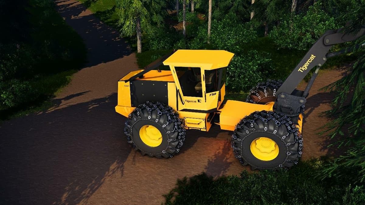 TIGERCAT C640E SWING BOOM