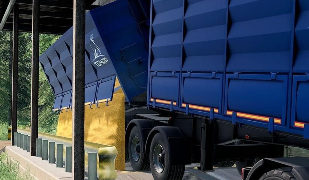 TONAR 95411 ARTICULATED GRAIN TRAILER