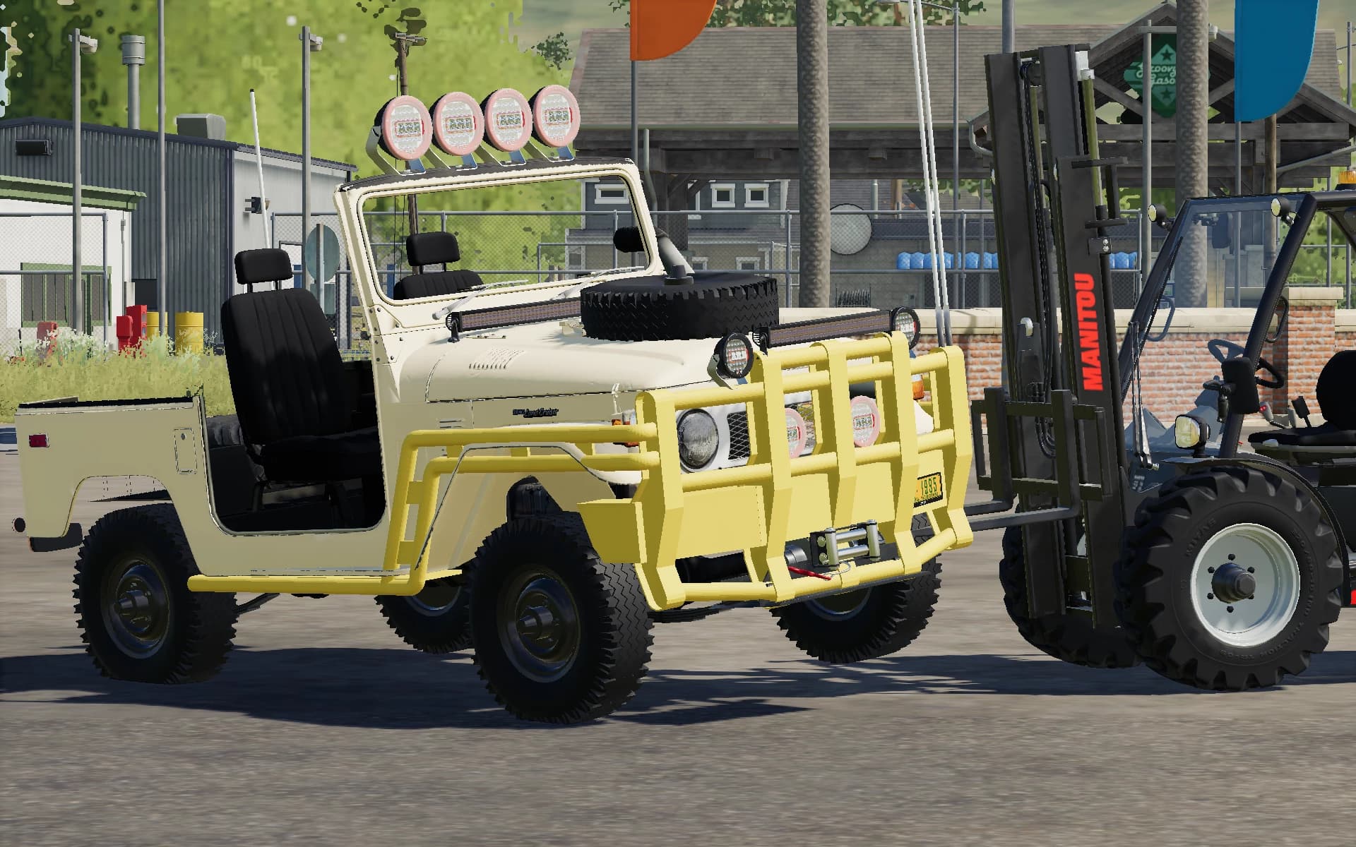 TOYOTA FJ40 BULL CATCHER