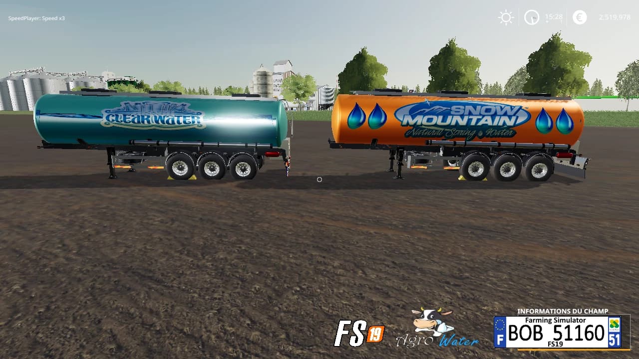 TRAILER AGROWATER BY BOB51160