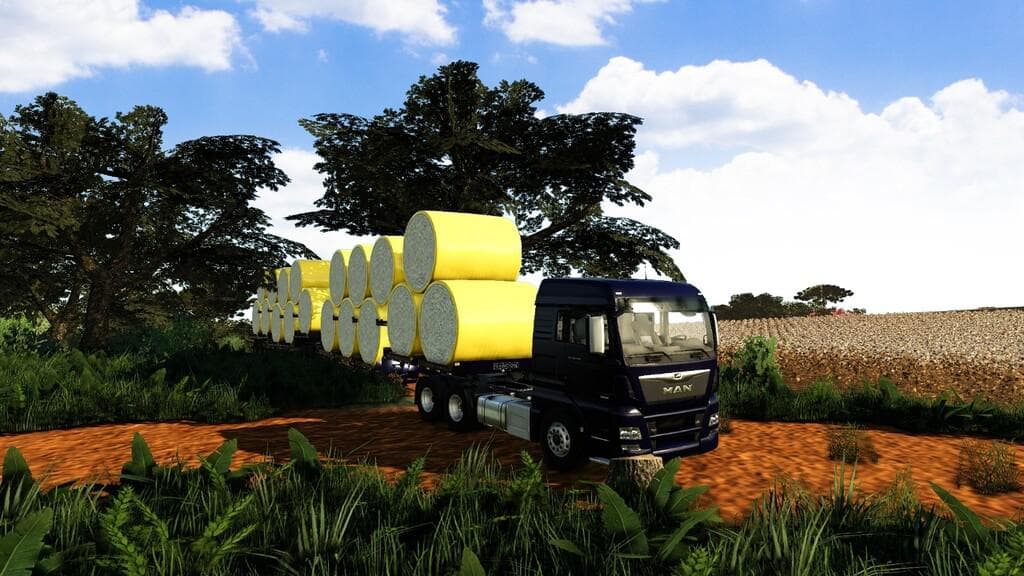 TRAILER BI-TRAIN COTTON BALES AUTOLOAD