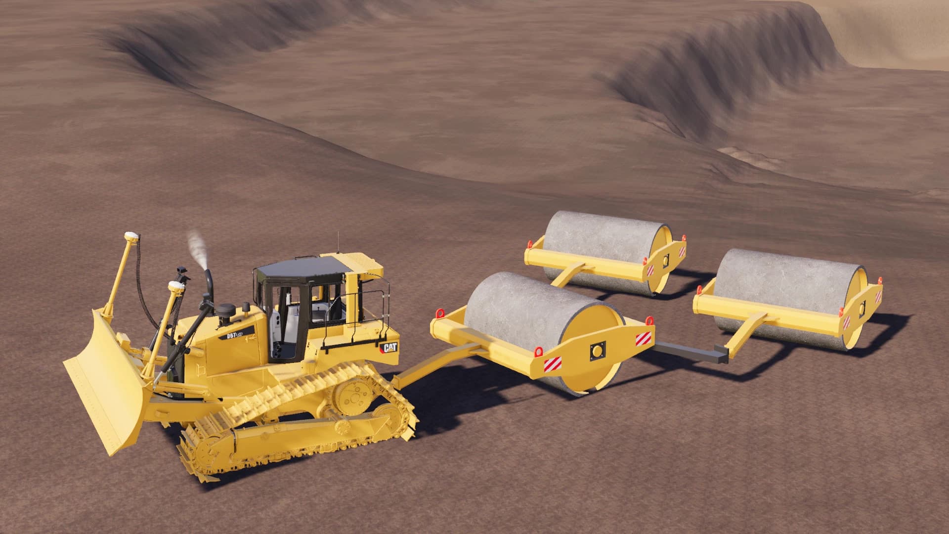 TRAILER COMPACTOR ROLLER