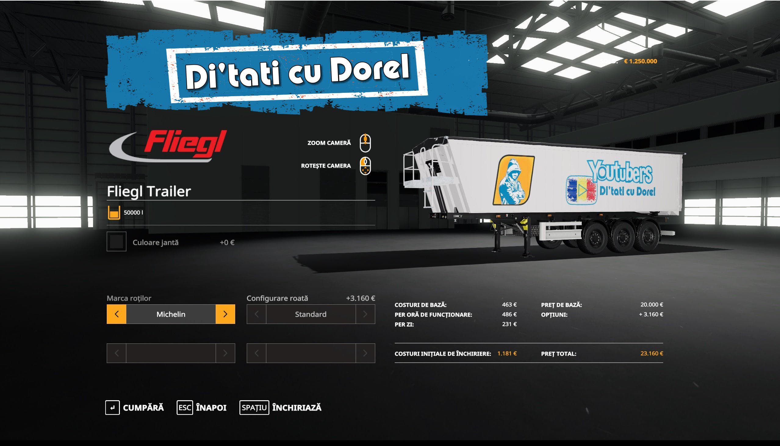 TRAILER FLIEGL BY DOREL
