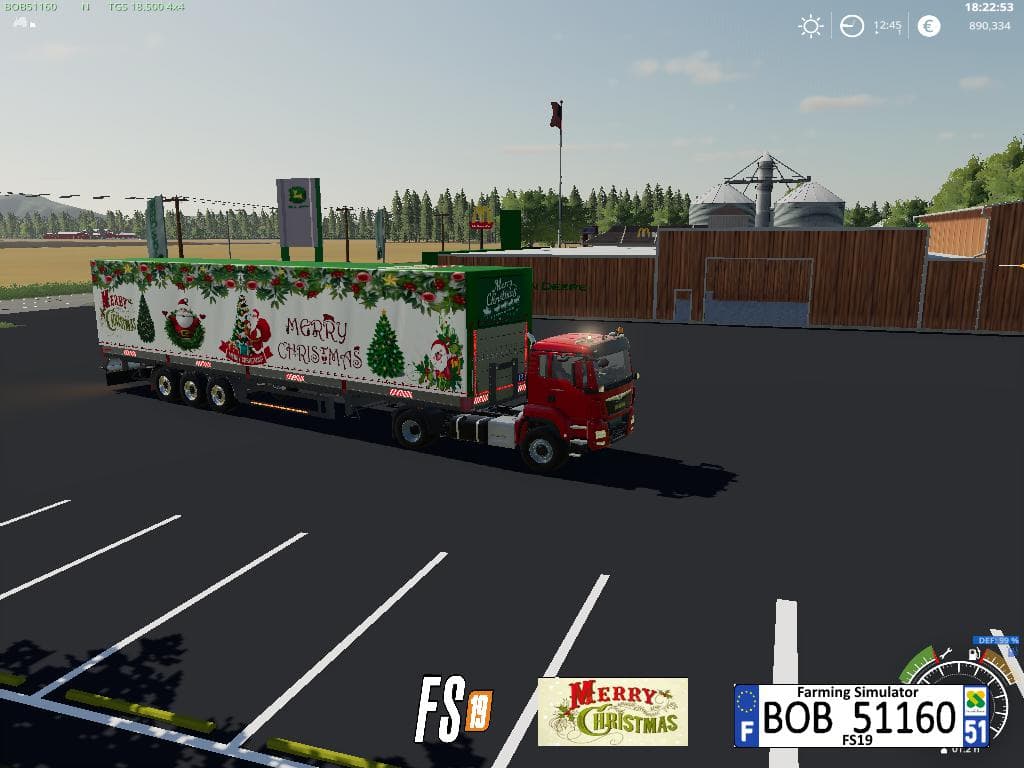 TRAILER MERRY CHRISTMAS BY BOB51160