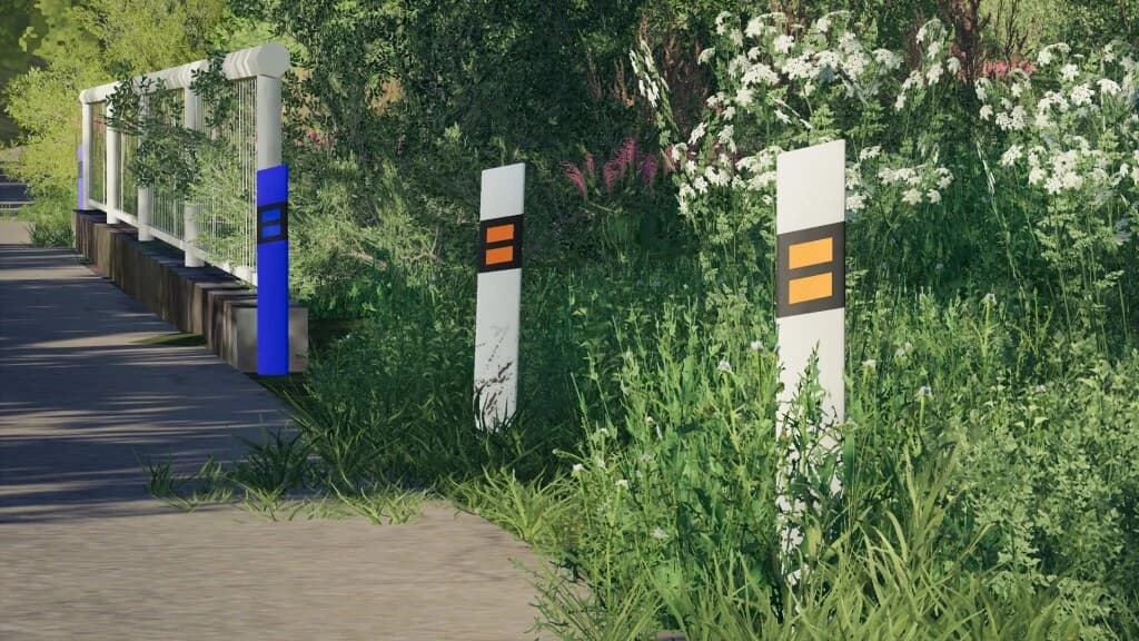 TYPICAL CZECH BOLLARDS AND BARRIERS (PREFAB)