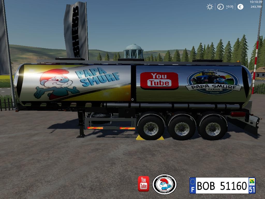 Trailer papa smurf By BOB51160