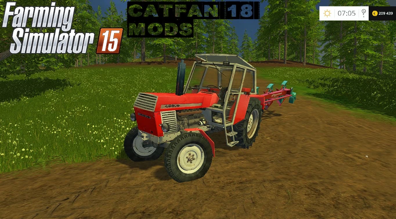 URSUS 1201 2WD RED FL