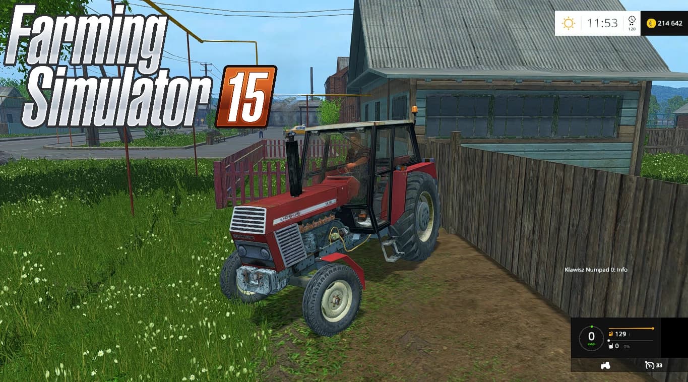 URSUS 1212 2WD RED FL