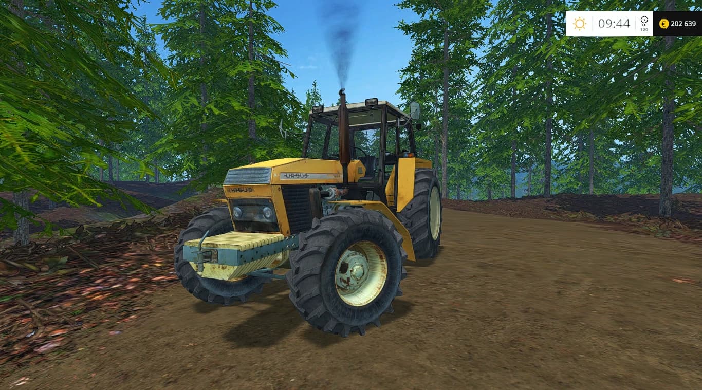 URSUS 1224 4WD TURBO YELLOW