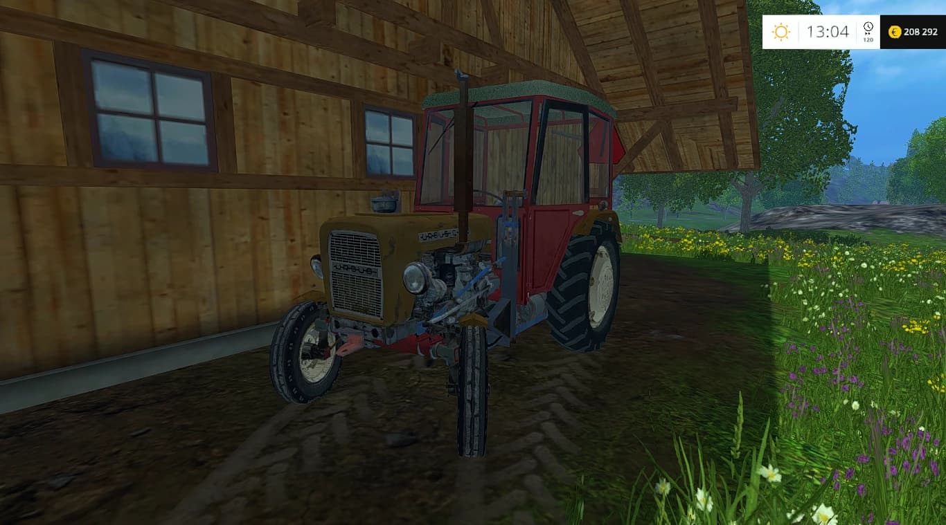 URSUS C 330 2WD RDŻA KABINA STARA