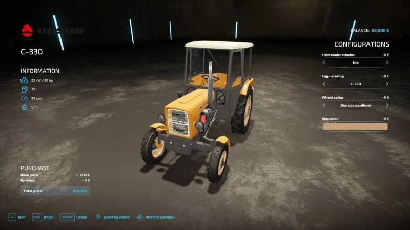 URSUS C 330