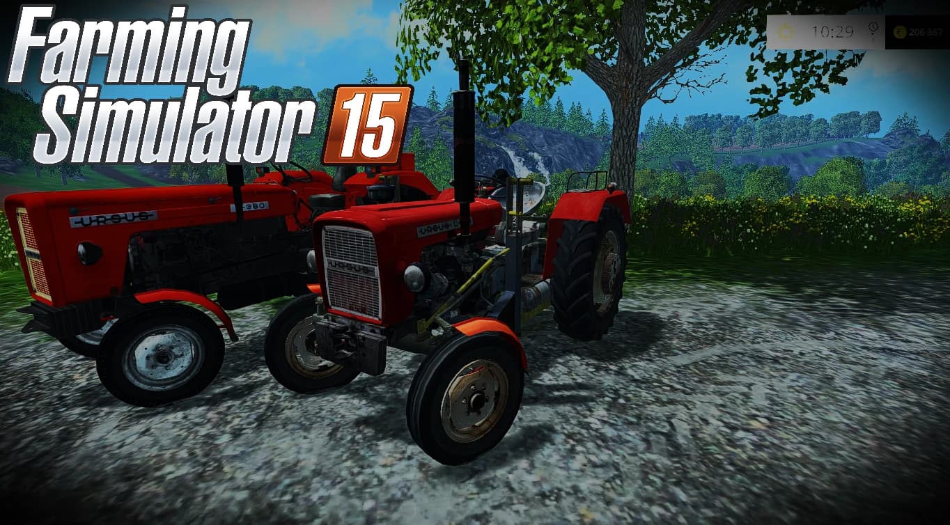 URSUS C 335 2WD EXPORT RED
