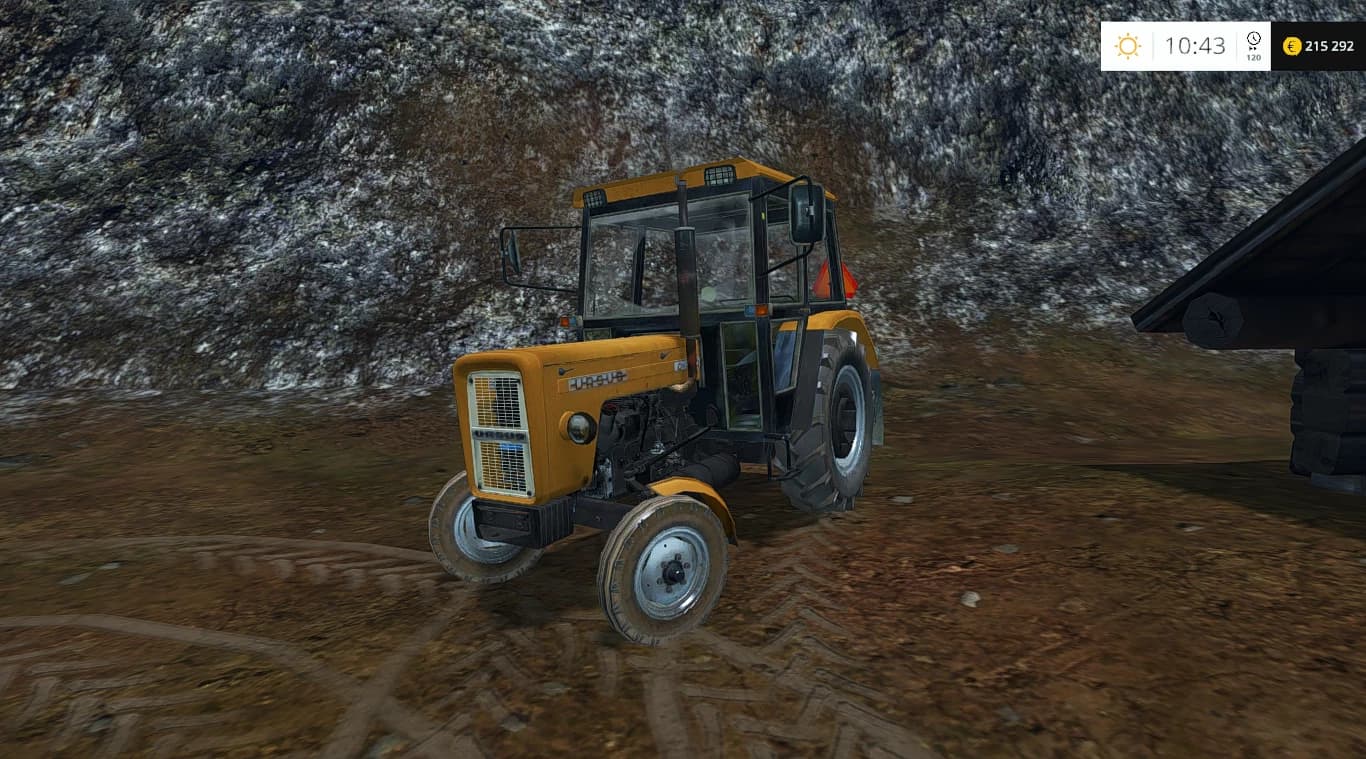 URSUS C 360 2WD KABINA NAGLAK ZŁOTA