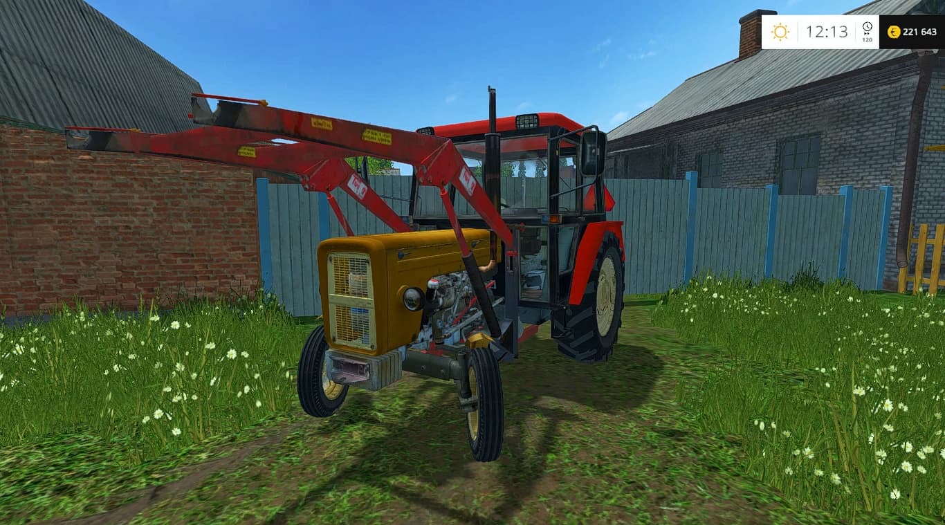 URSUS C 360 2WD TUR ZŁOTA KABINA NAGLAK