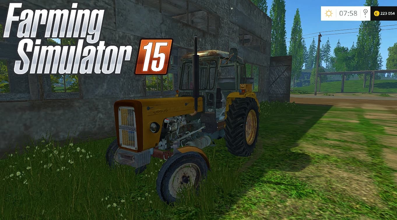 URSUS C 4011 2WD KABINA PUSZKA