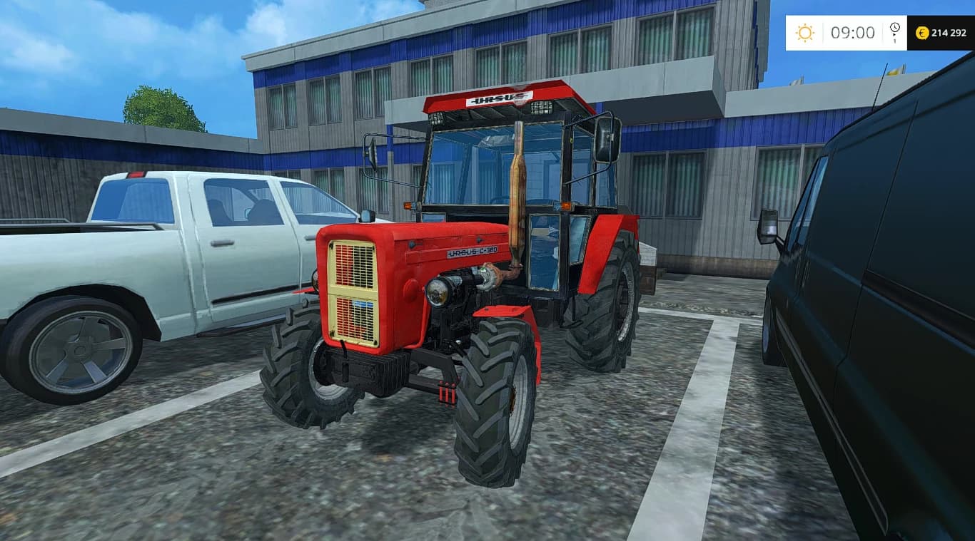URSUS C360 4WD TURBO RED NAGLAK FL