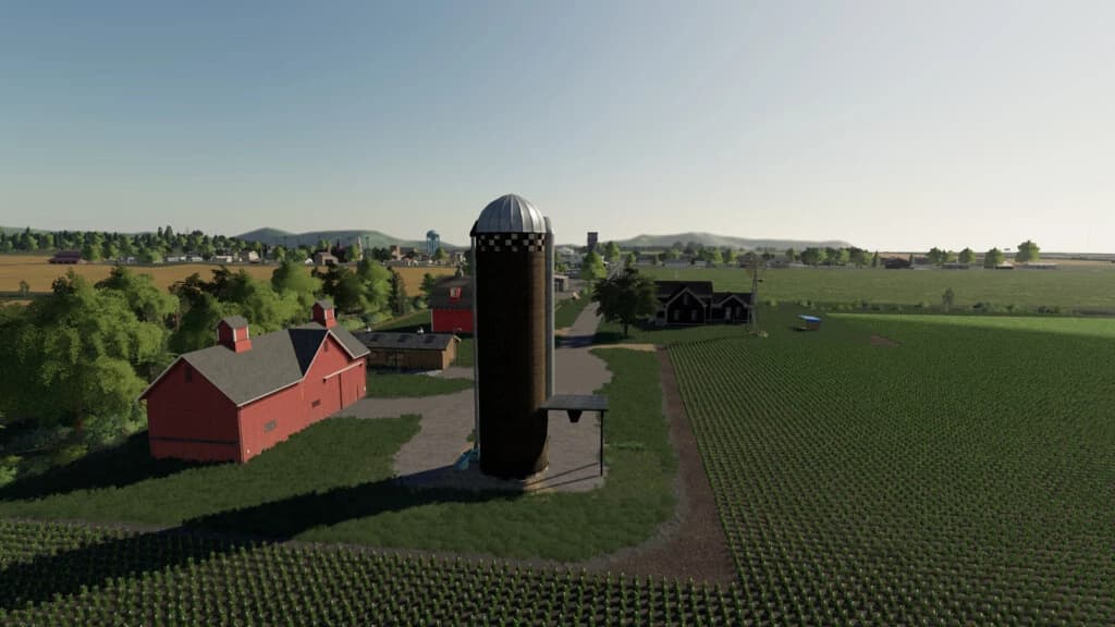 US Hay Silo