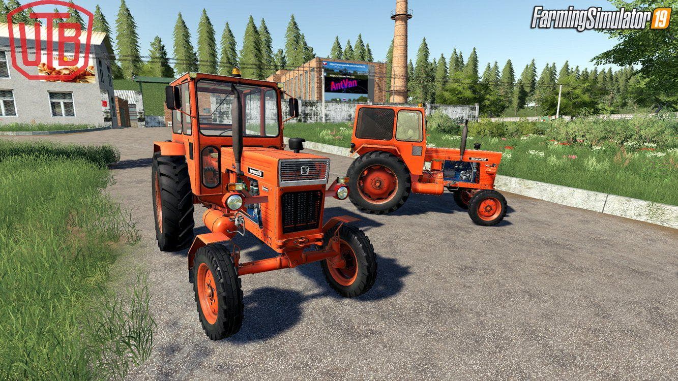 Universal UTB Old Romanian Pack Tractors