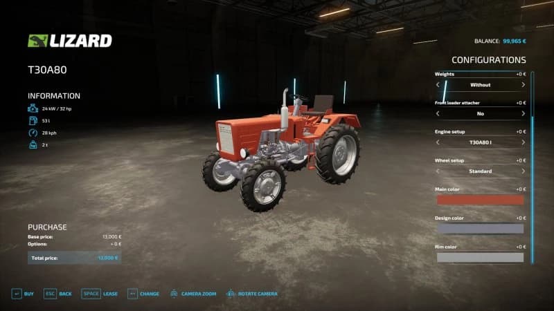 VLADIMIREC LIZARD T25A/T30A