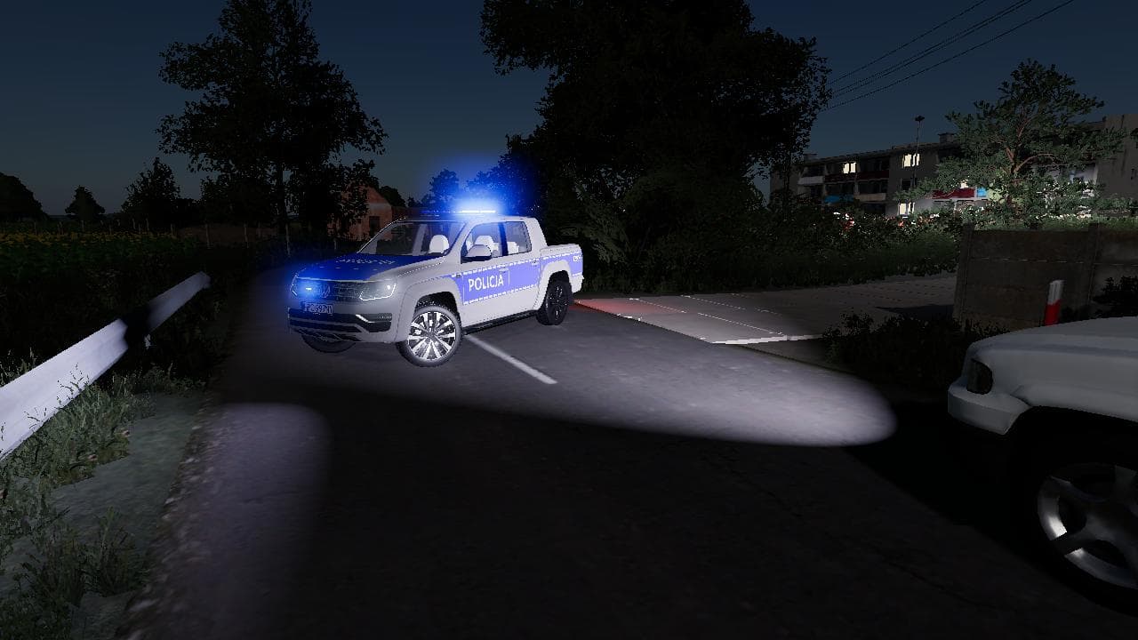 VOLKSWAGEN AMAROK RADIOWOZ POLICJI