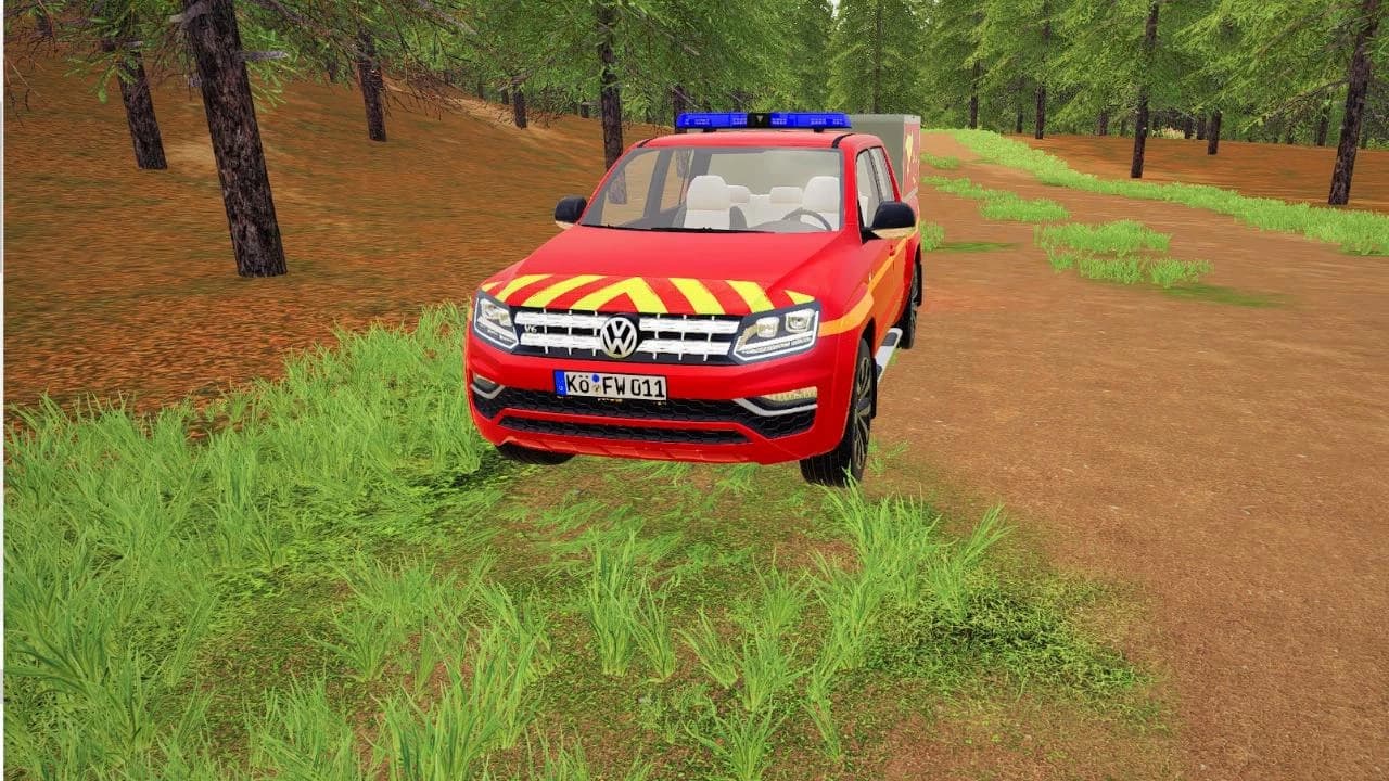 VOLKSWAGEN FIREFIGHTER DOG UNIT