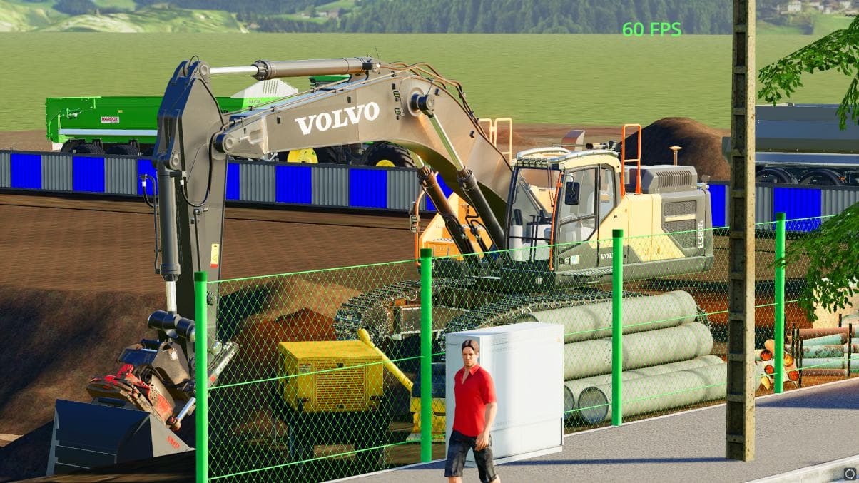 VOLVO EC 380 WITH MUCH EXTRA LIGHTS