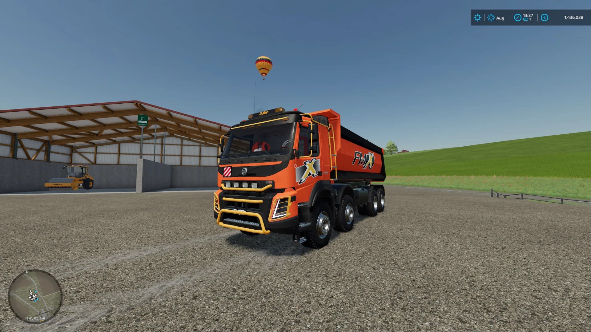 VOLVO FMX 8X4 HARDOX TIPPER