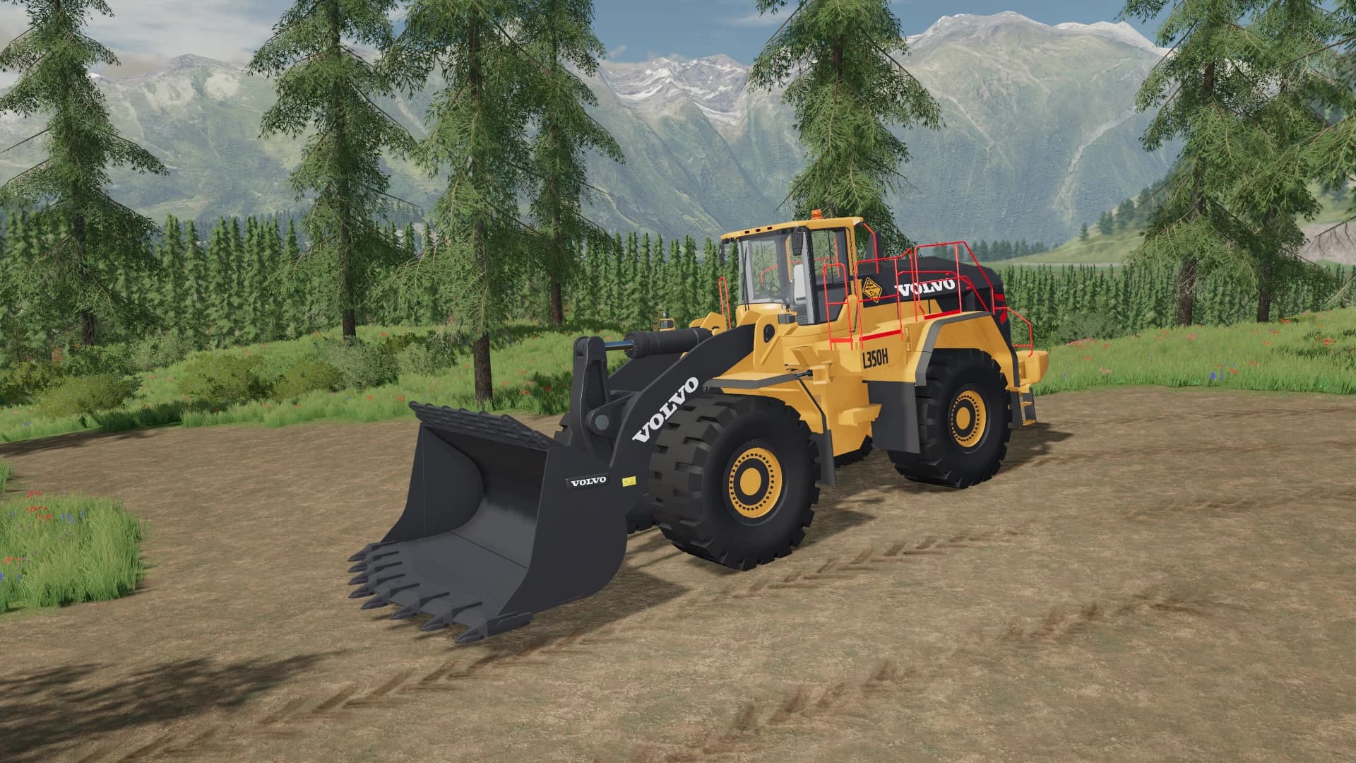 VOLVO L-350H MINING LOADER WITH GEARBOX