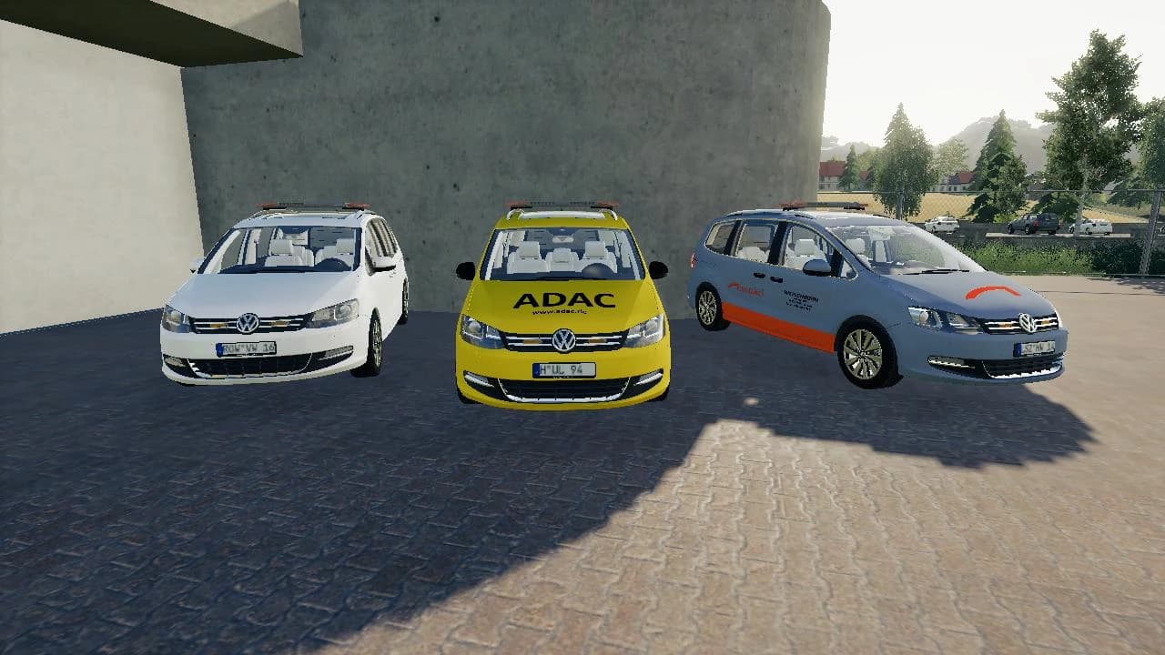 VW SHARAN 2016 ABSCHLEPPDIENST
