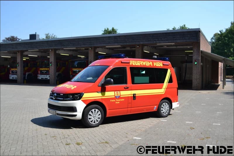 VW T6 fire brigade Hude