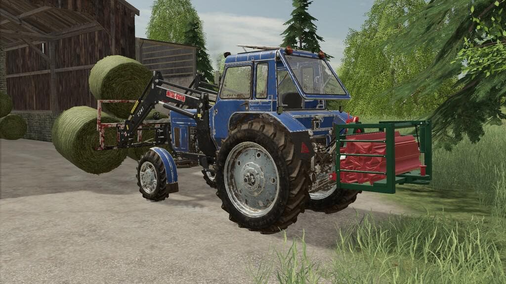 WEIGHT AND ROUND BALE LOADER PACK