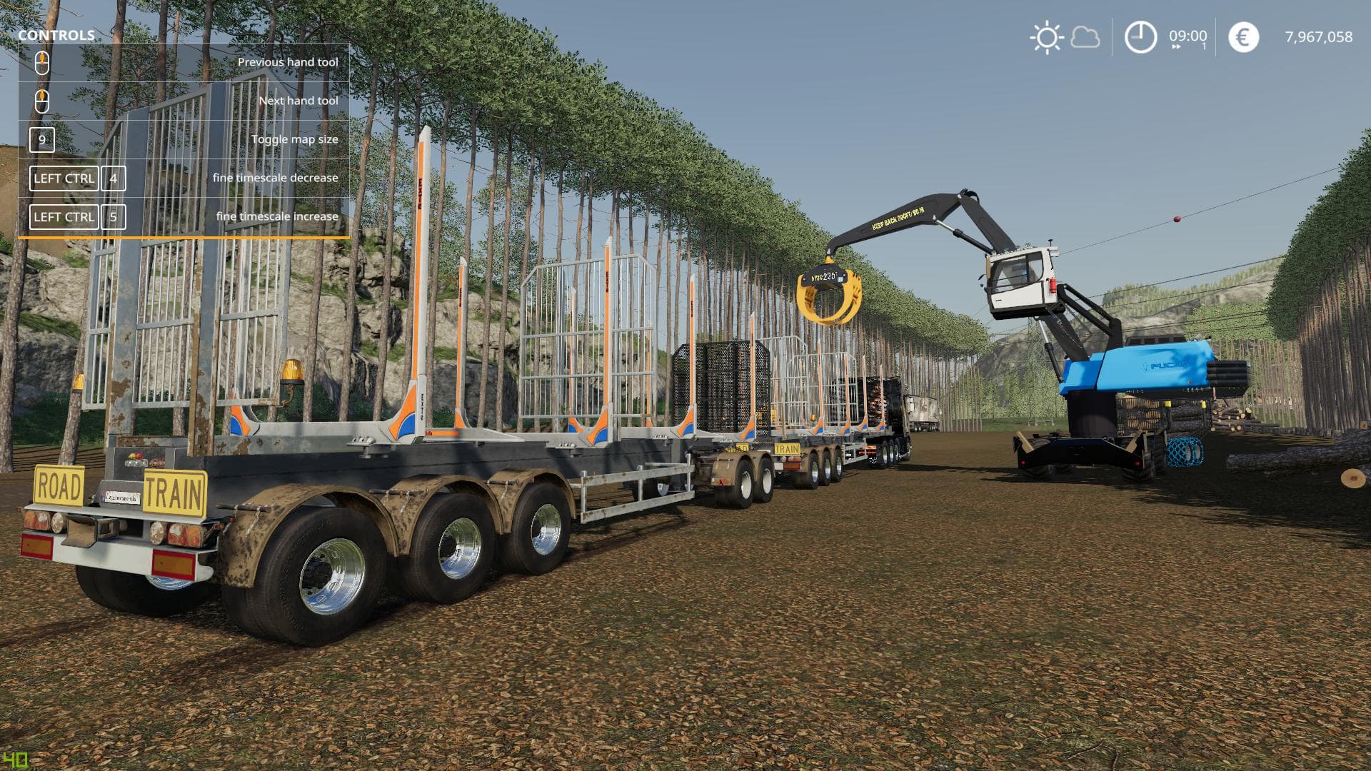 WOOD TRAILER ROADTRAIN