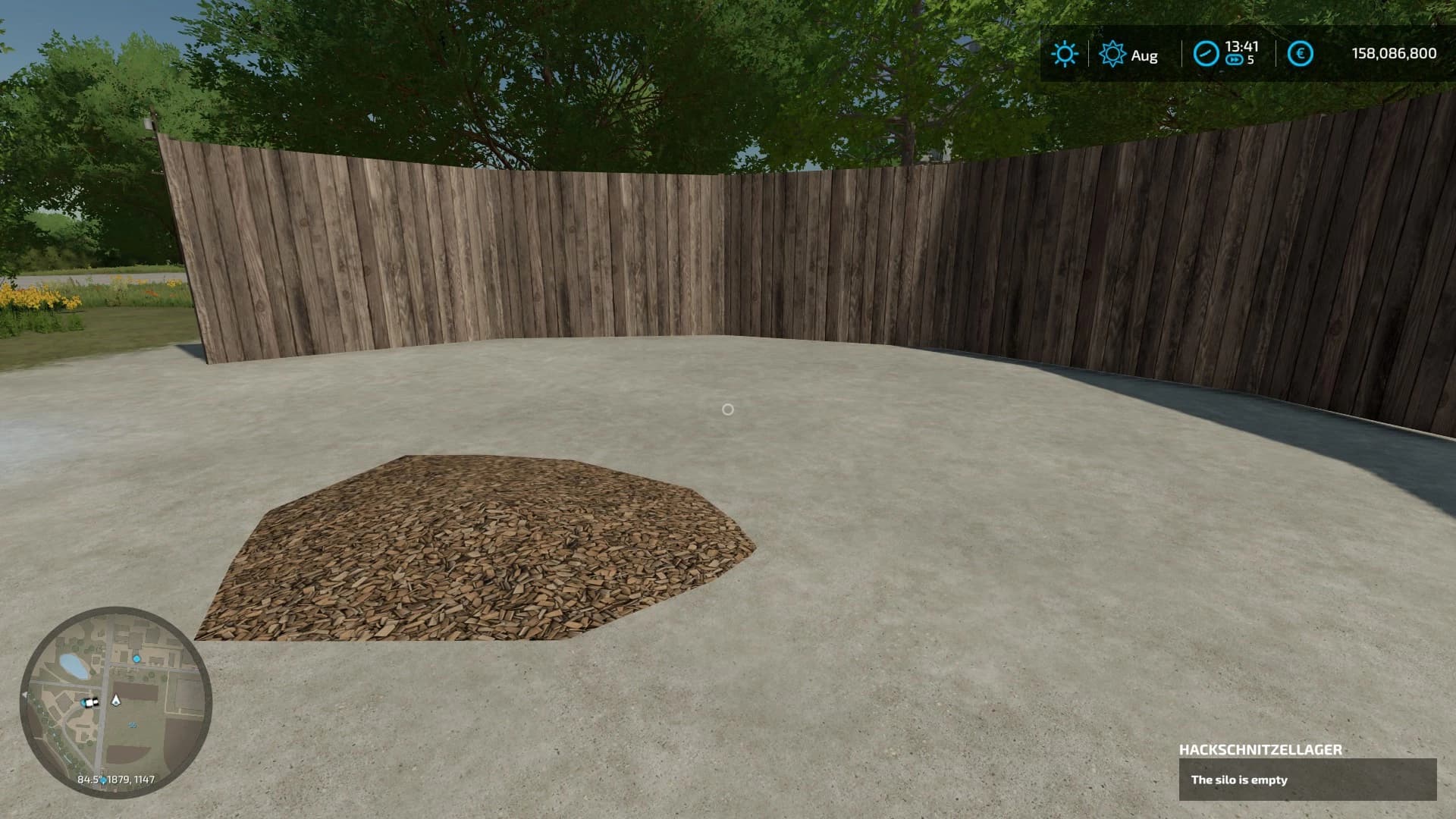 WOODCHIPS STORAGE