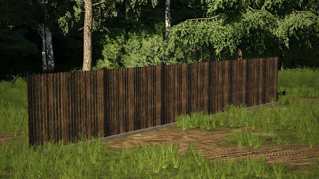 WOODEN FENCE 2 METERS PACK
