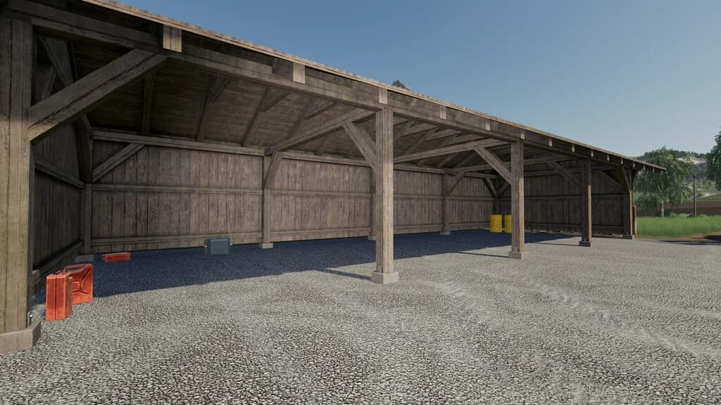 WOODEN SHED