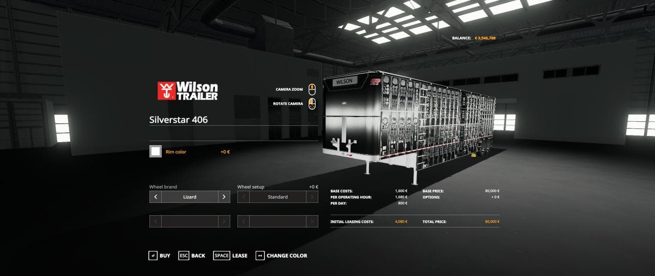 Wilson Trailers Silverstar 406