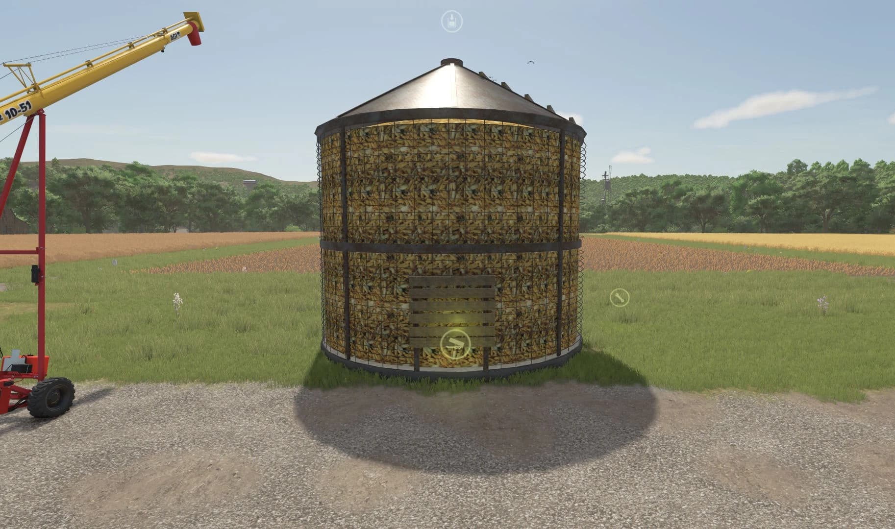 Wire Corn Crib Dryer