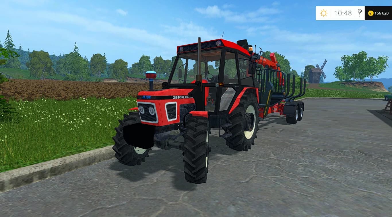 ZETOR 6245 4WD FL RED NEW