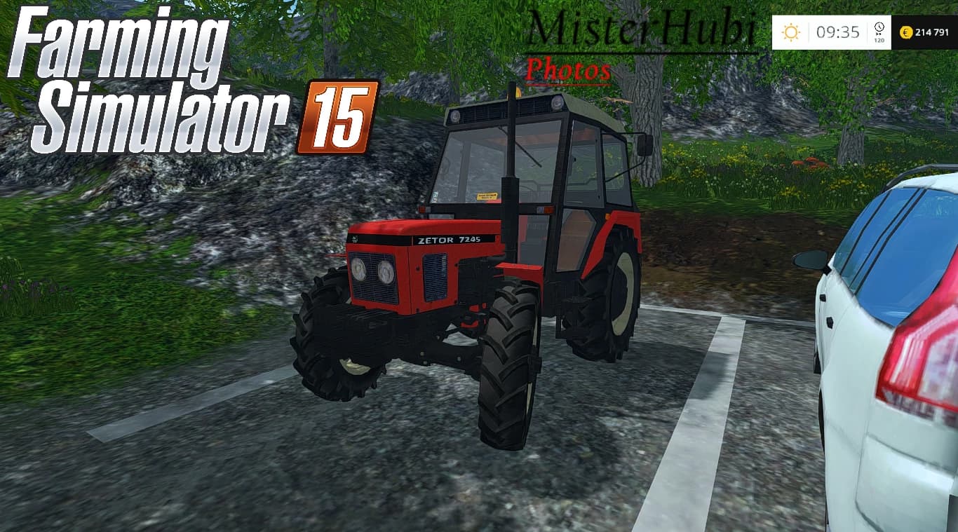 ZETOR 7245 4WD OLD RED