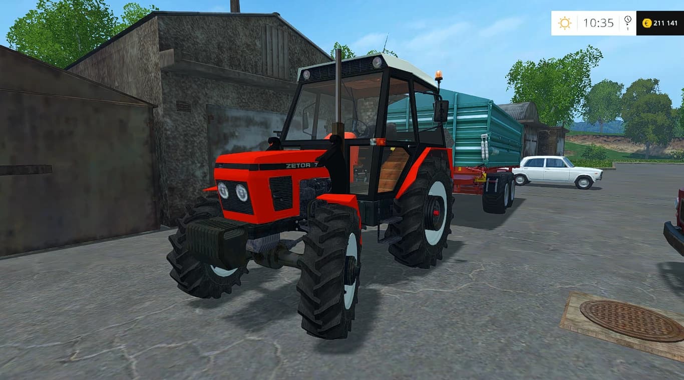 ZETOR 7745 4WD FL RED