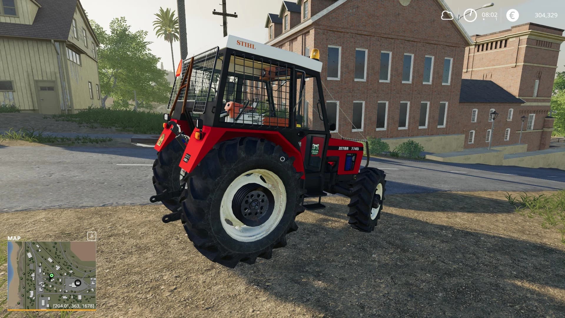 ZETOR 7745 TURBO BY THE FORESTOR